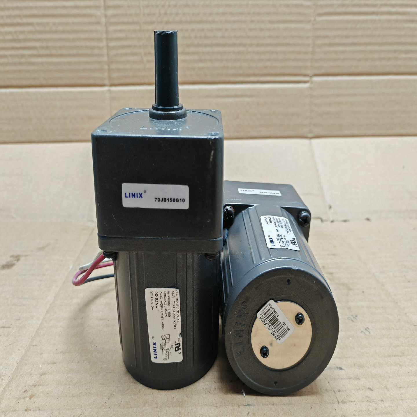 咨询-联宜20W减速电机YN70-20/70JB150G1020