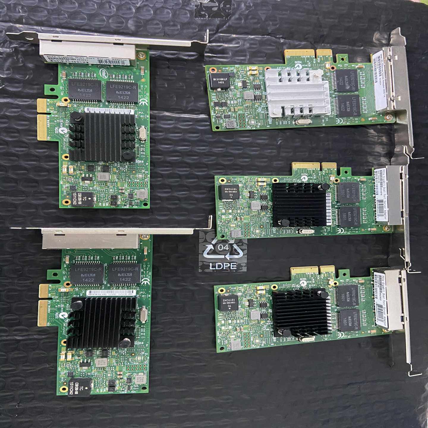 4口网卡千兆网卡 NIC-1GP4-PE I350T4BLK{议价}