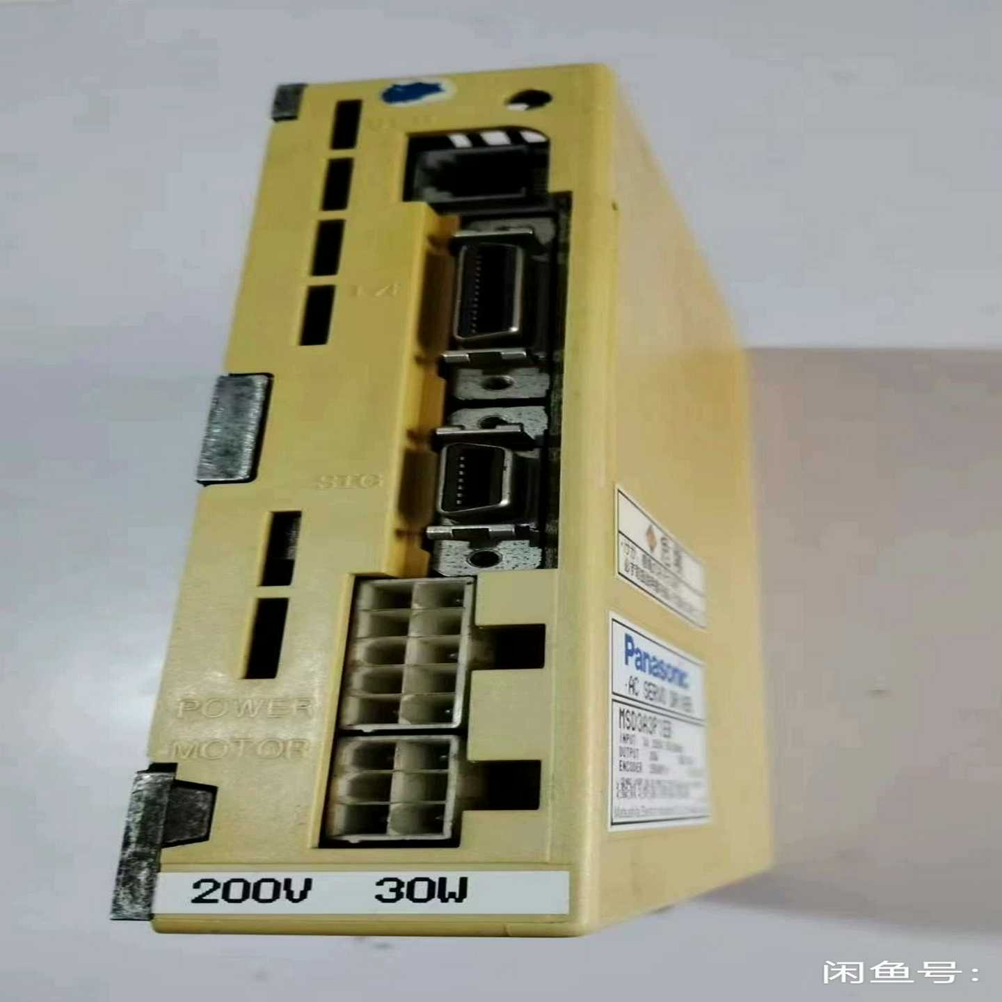 日本进口MSD3A3P1E松下驱动器，成色新，余1台，拆机功--议价商品