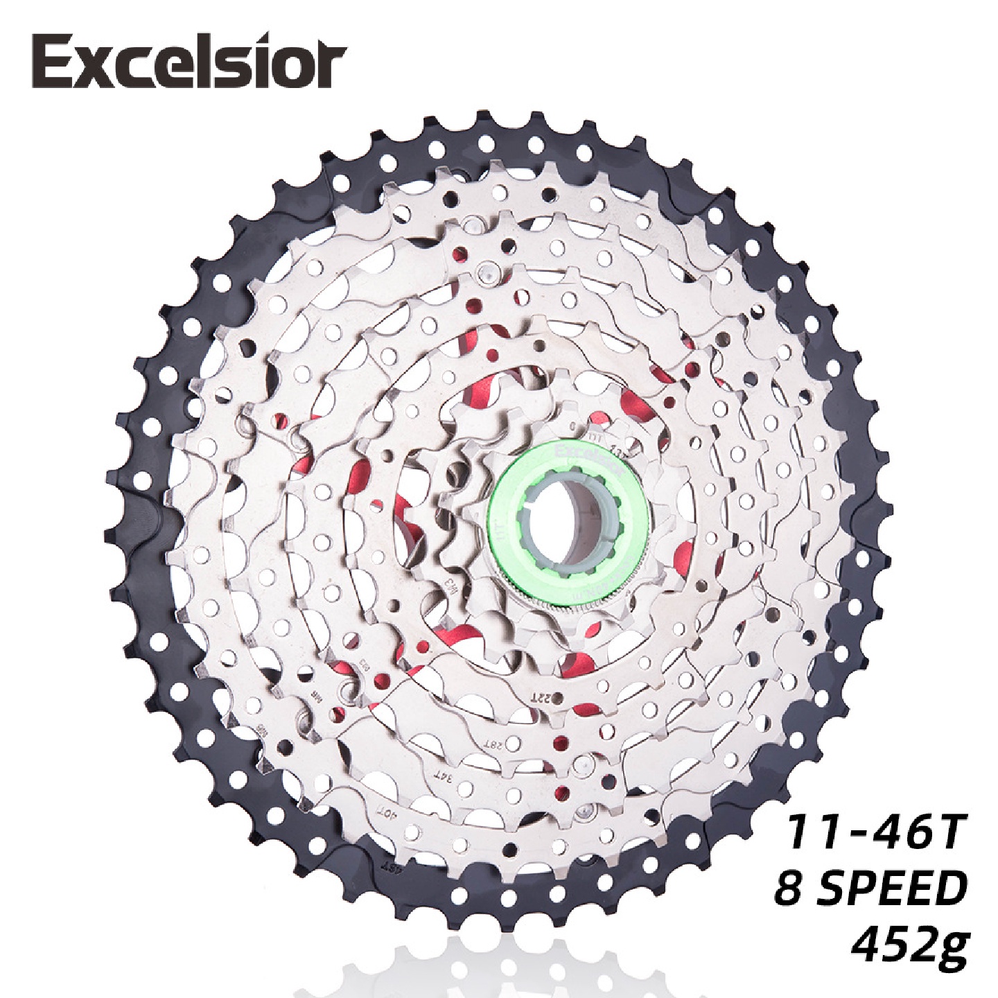 Excelsior8速11-46T山地车卡式飞轮热销自行车卡飞单车配件
