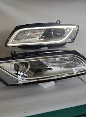 奥迪Q5L大灯总成左右前头灯厂高配原装拆车件201314--议价商品