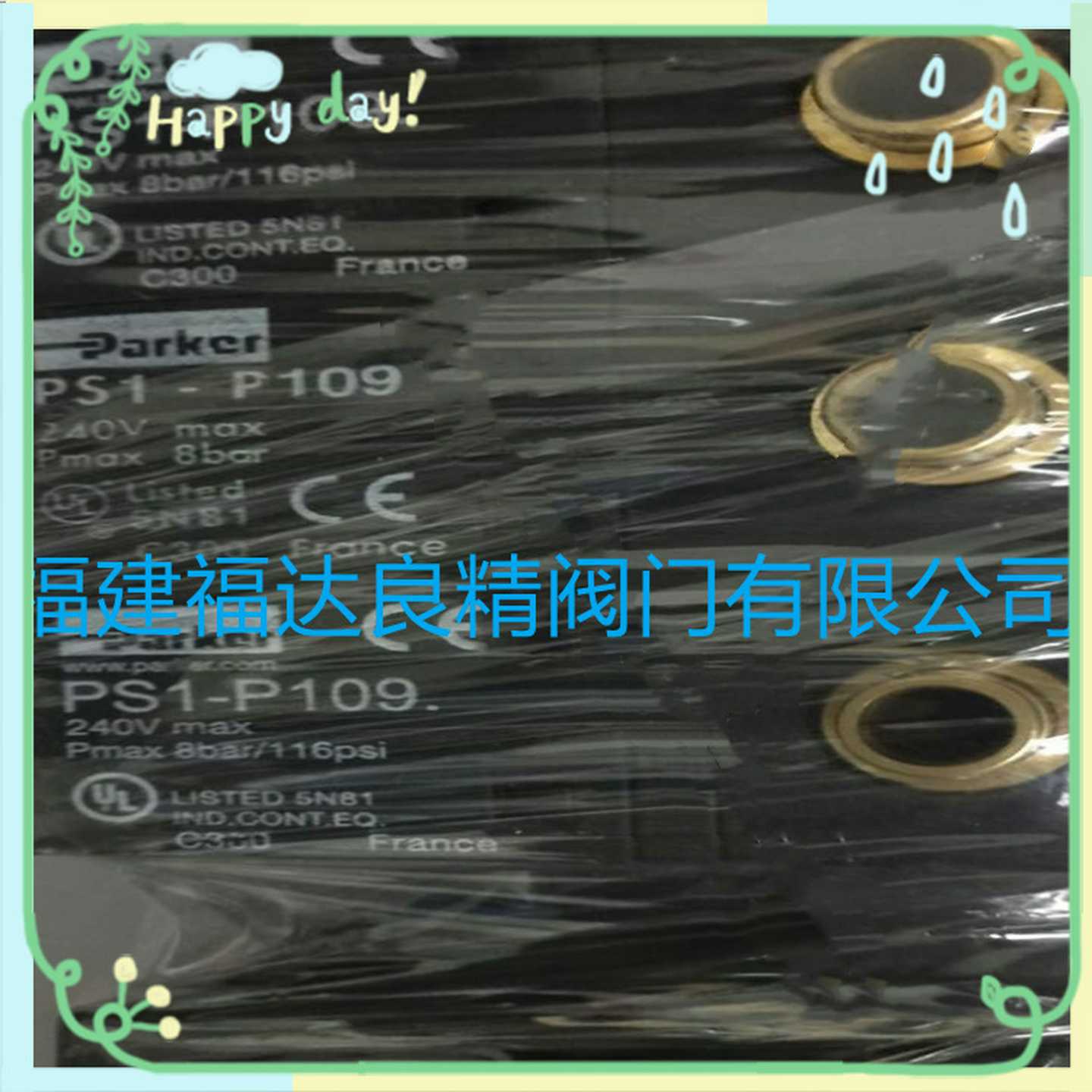 Parker气动阀PS1-P109P1091PSz1-E102BPS1-E10PS1-P108