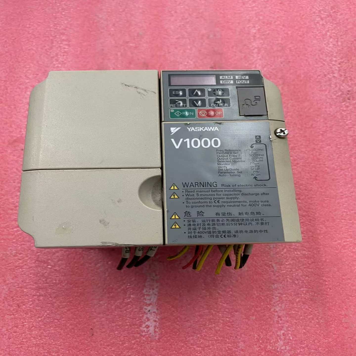 【议价】CIMR-VB4A0011BBA漂亮安川V1000变频器3适用