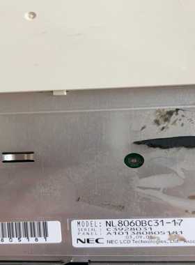 NL8060BC31-17工业液显示屏询价