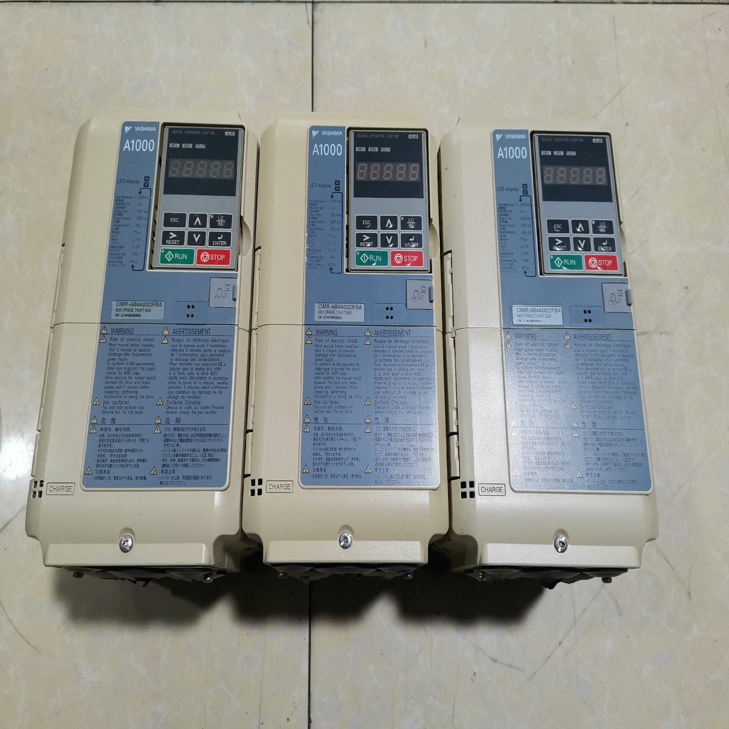 CIMR-AB4A0023FBA拆机安川A1000系列变频器【鑫鑫商铺】