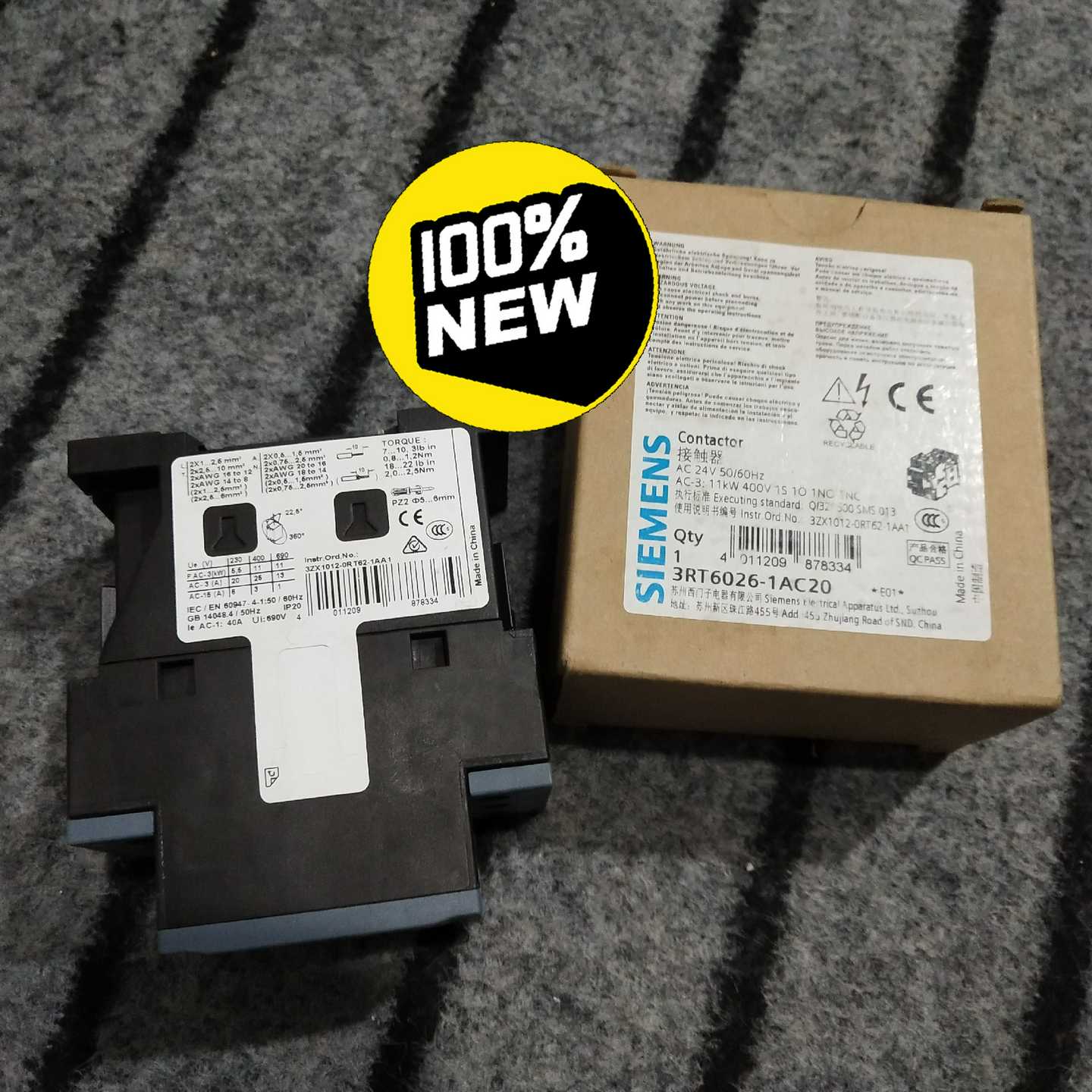 SIEMENS西门子3RT6026-1AC20原装正品全新实--议价商品