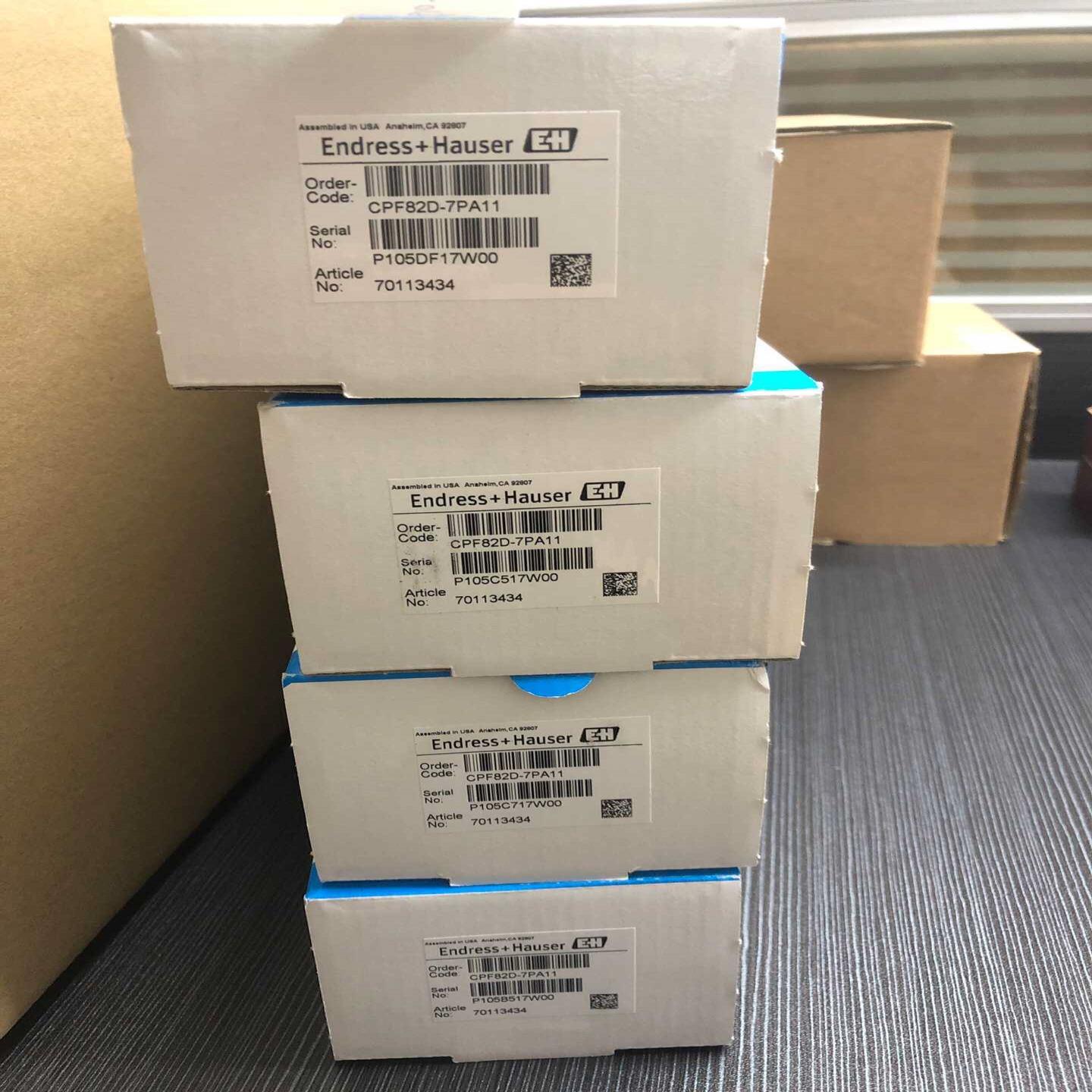 配件E+H 恩德豪斯全新原装CPF82D-7PA11 氧化还原电极议价