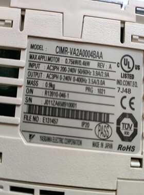 议价安川V1000系列变频器C1MR一A2A0004BAA
