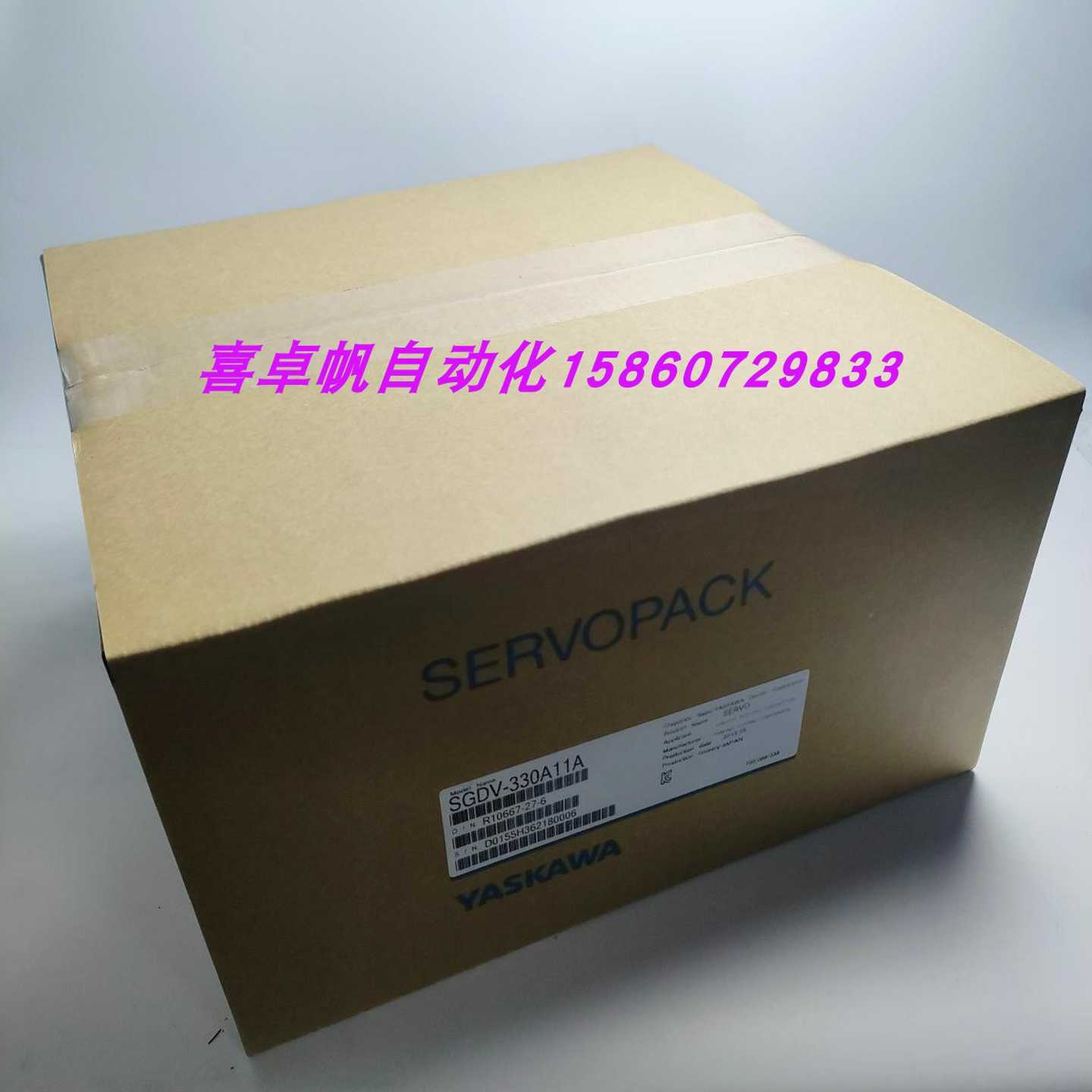 议价-SGDV-330A11A/SGMGV-44ADA6C安川伺服套机全新原装