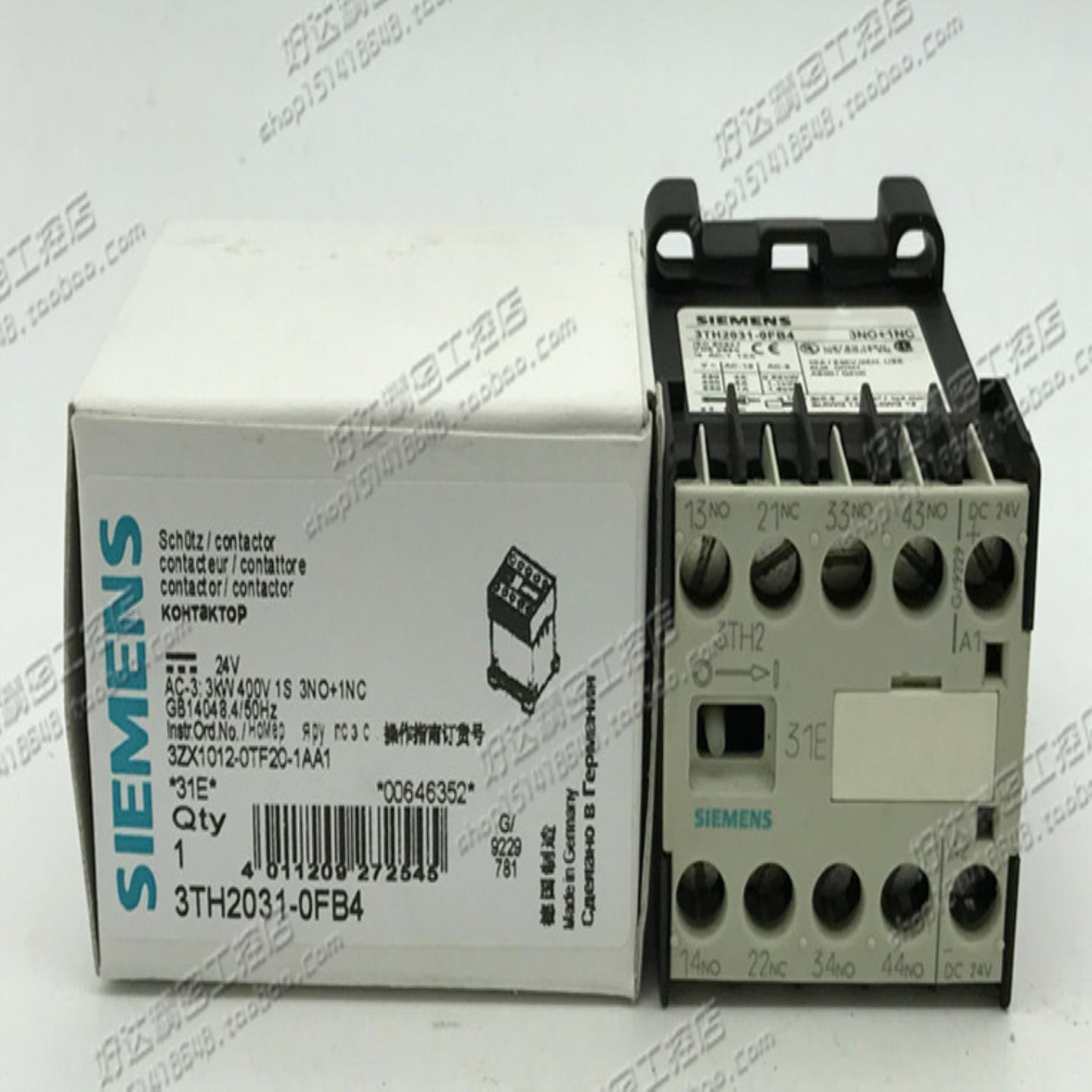 3TH2022-0AP03TH2031-0AP03TH2040-0AP0正品进口西门子接触器