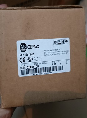 原装AB罗克韦尔OEMAX系列PLC，NX7S-28ADR--议价商品