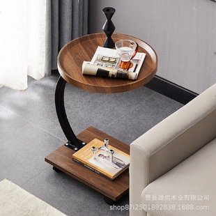 一件代发家用客厅茶几小户型沙发边几可移动小桌子简约茶几北欧风