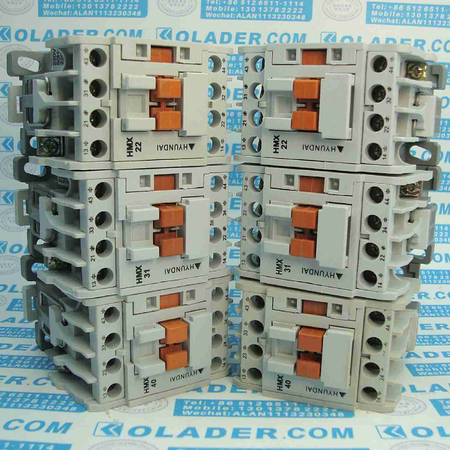 议价b-HYUNDAI现代接触器HMX31HMX22HMX40AC220VAC440V/HIAC22