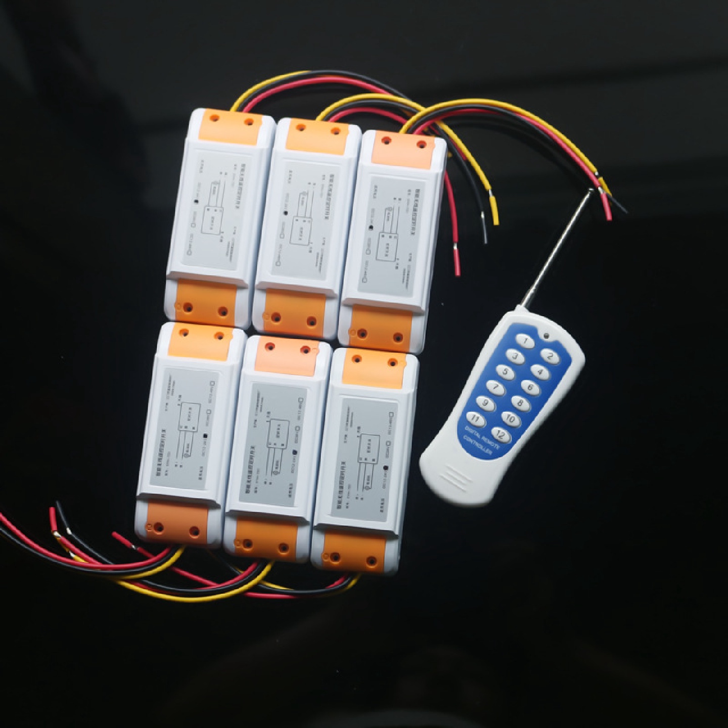 游乐控制童车沙滩车卡丁电动出租车智能定时器遥控开关30A12V24v