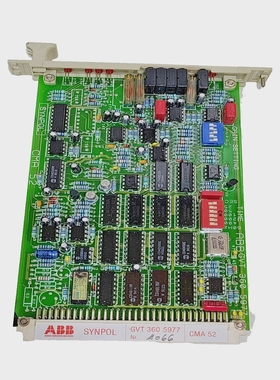 *NewInBox*ABBSYNPOLCMA52FrequencyStaticCardGVT36