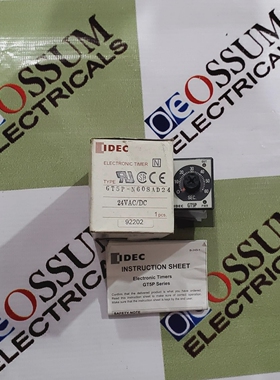 IDECGT5P-N60SAD24电子定时电压24VAC/DC免费快速发货