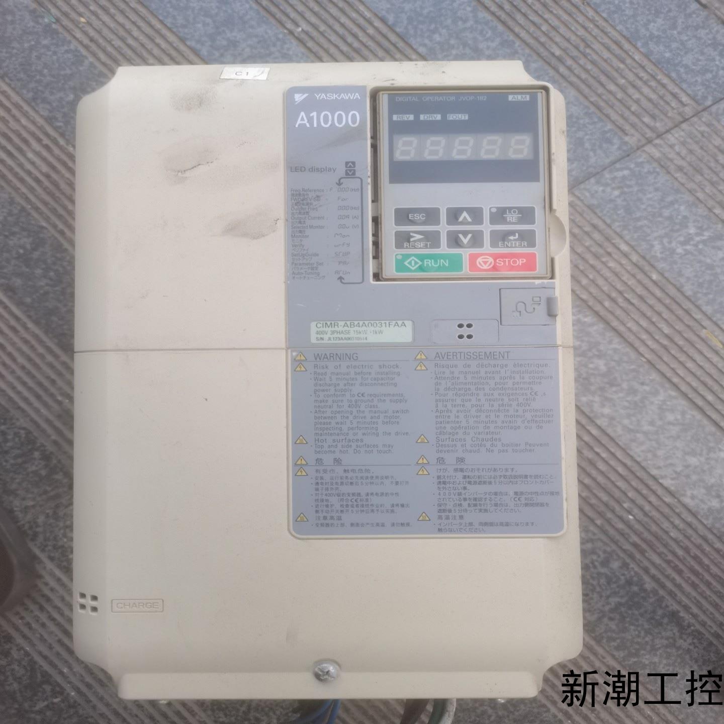 安川A1000变频器CIMR-AC4A0031FAA15议价商品