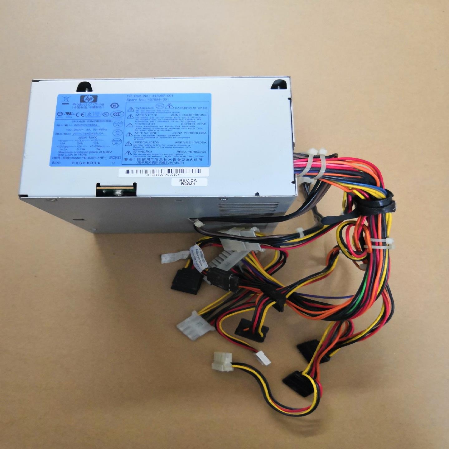 惠普 HP ML110 G5服务器电源PS-6361-4HF,议价