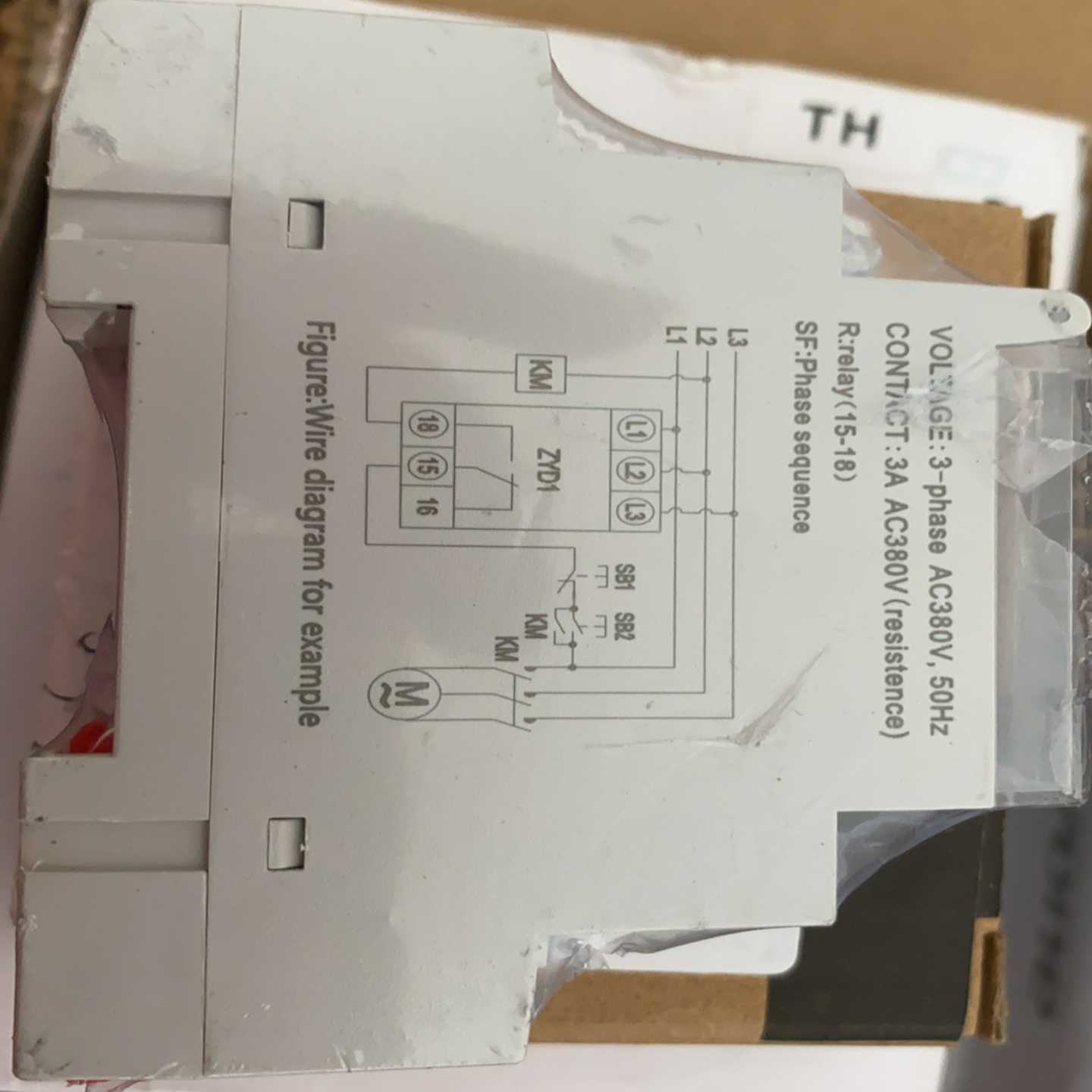 【议价】相序保护器ZYD1-AAC380V/50Hz3A个适用