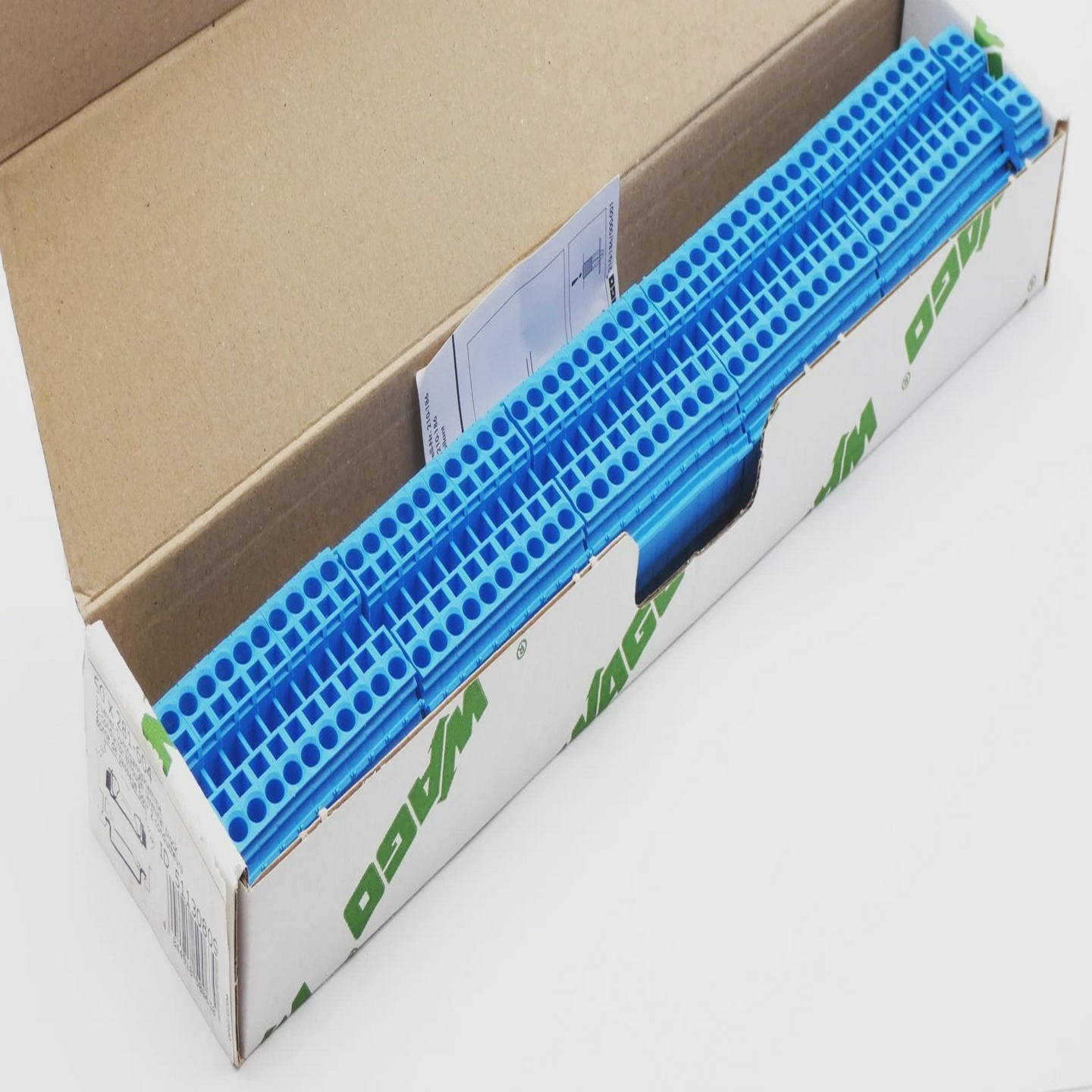 50xWAGO281-604281604511308092-Leiter-Durchgangsklemme-