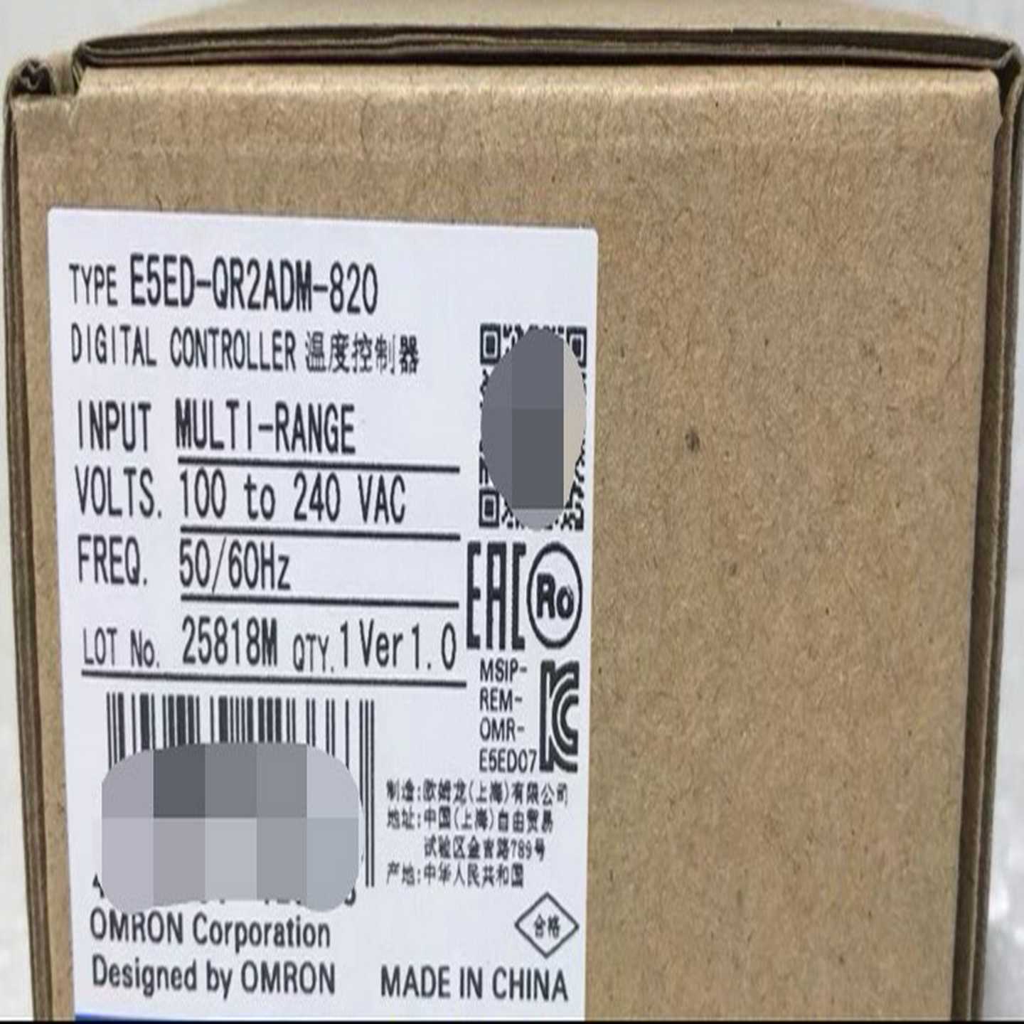 E5ED-QR2ADM-830温控器E5ED系列欧姆龙OMR-议价