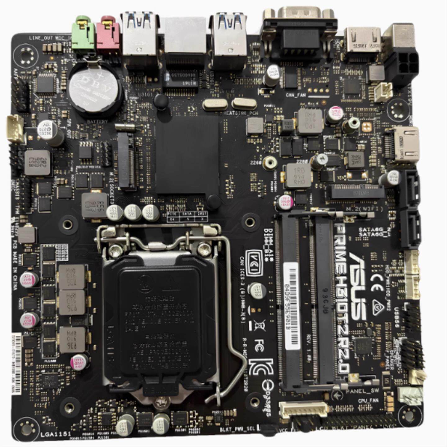 杰微JW H410i B460Ii H510I 攀升 AOC 海兰一体机主板 ITX十代CPU
