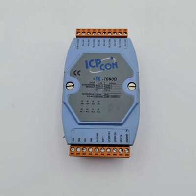 ICPCONI-7060D数据采集模块，实物拍摄，成色如图--议价商品
