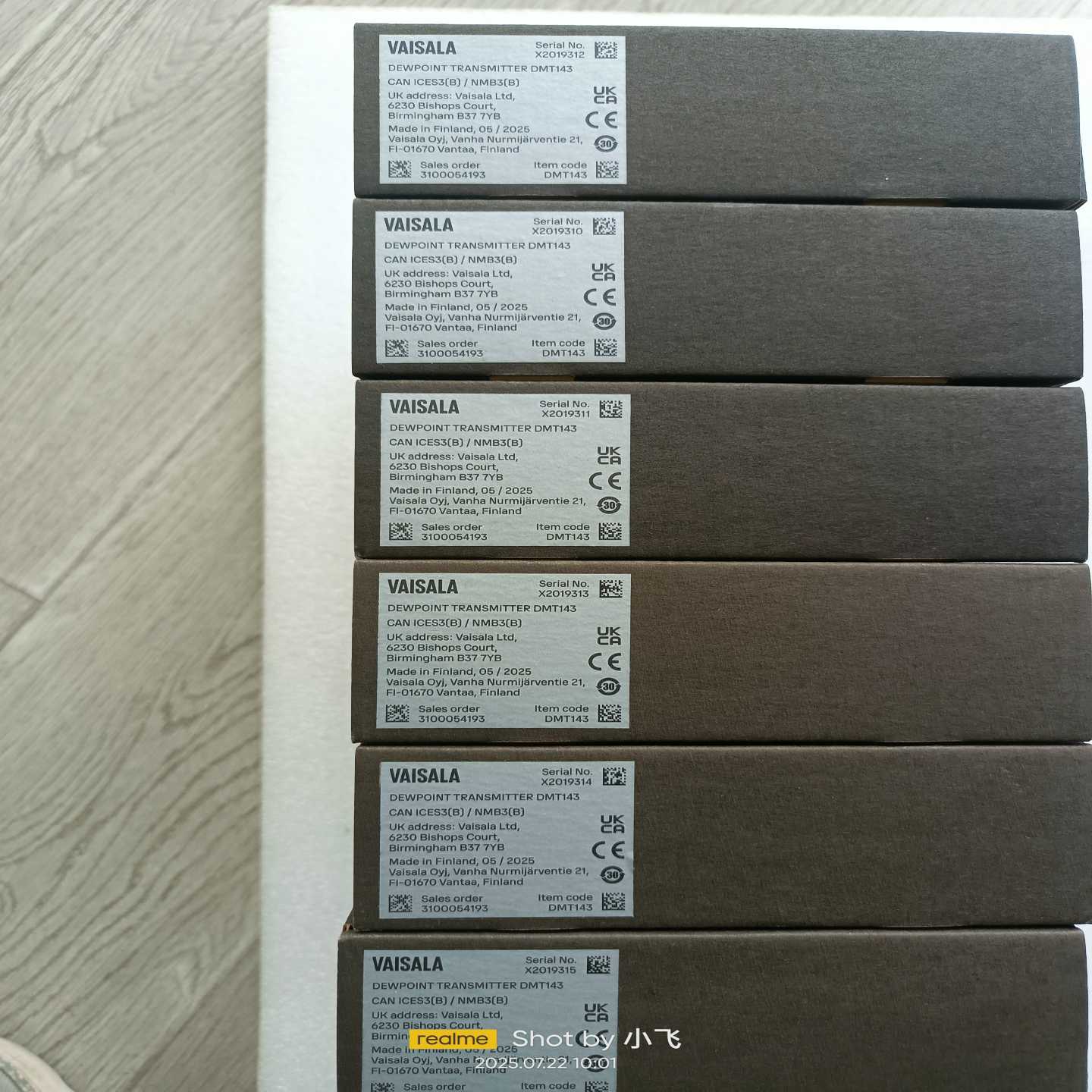 维萨拉DMT143湿度传感器,全新原装芬兰制造,带原厂包装盒--议价