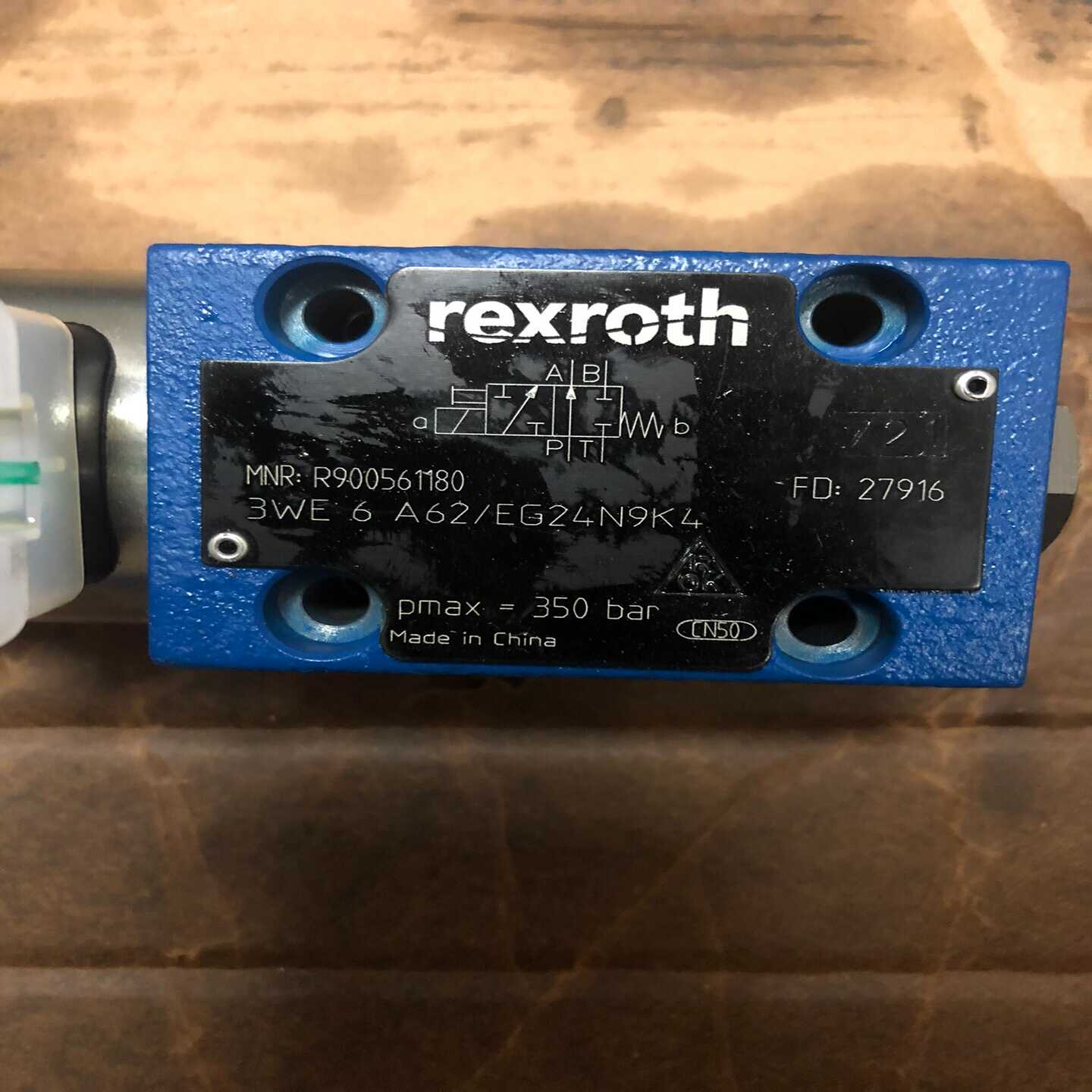 力士乐电磁阀3WE6A62/EG24N9K4，力士乐Rexr询价