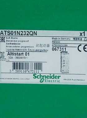 【议价】ATS01N232QN软启动器质保一年适用