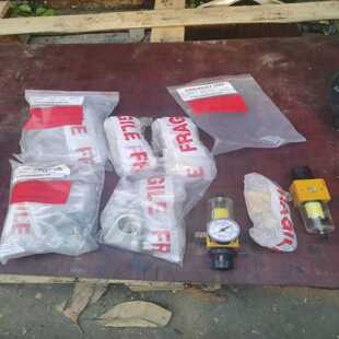 过滤减压阀全新成套单价180元--议价商品