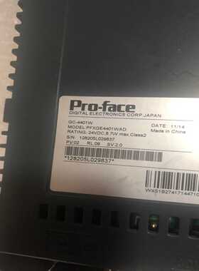 普洛菲斯触摸屏。PFX4401WAD  功能（地坛设备）