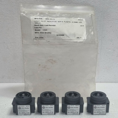 AllenBradley800L-22L10_SerBIndicator-4PcsLot