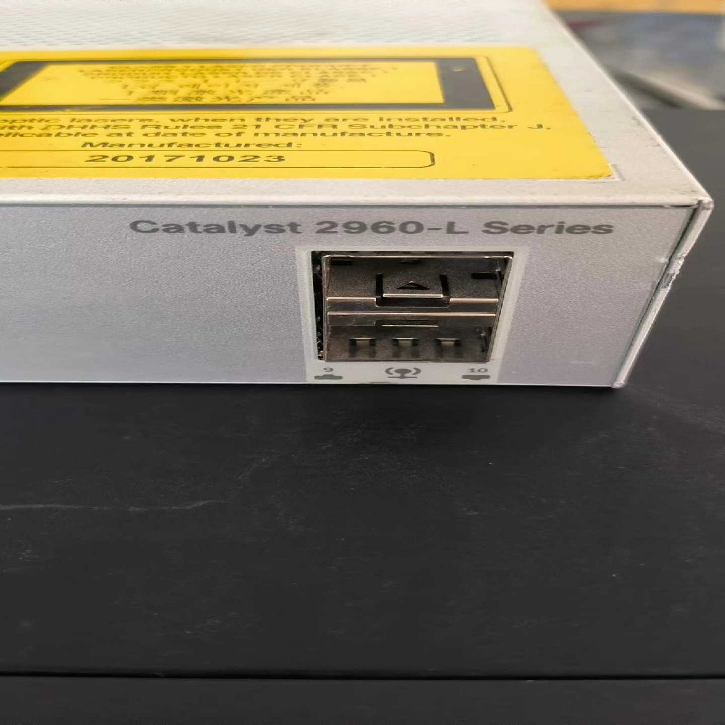 思科WS-C2960L-8TS-LL8口网交换机，正常--议价商品