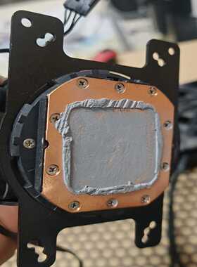 议价自用旧机拆下的IDcooling360水冷没有扣具功能