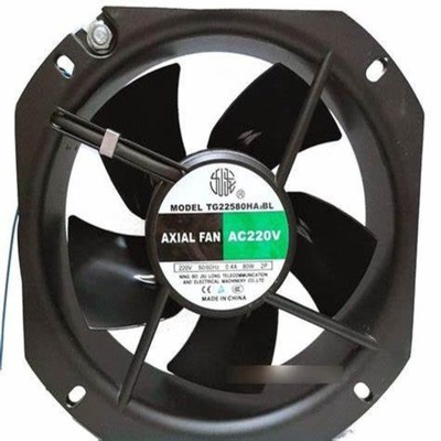 售前询价原装九龙TG22580HA2BL散热风扇AC220V7叶全金属耐高温轴
