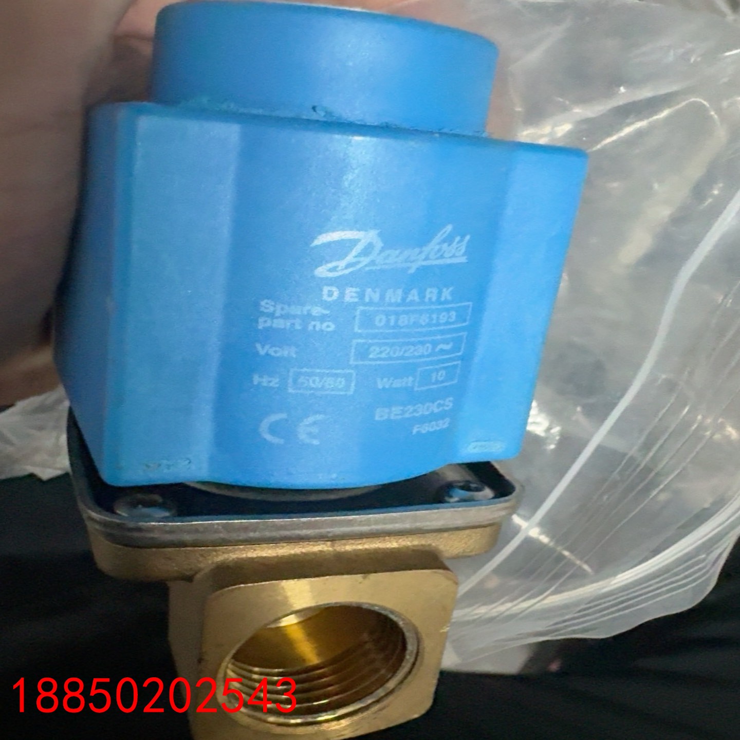 【请询价】Danfoss丹佛斯电磁阀线圈型号018F6193电压2