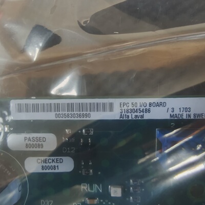 询价-Alfalaval分油机EPC50IOBOARD