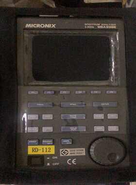 (工仔机械）micronix迈克尼斯MSA338E手持式频谱3.3g