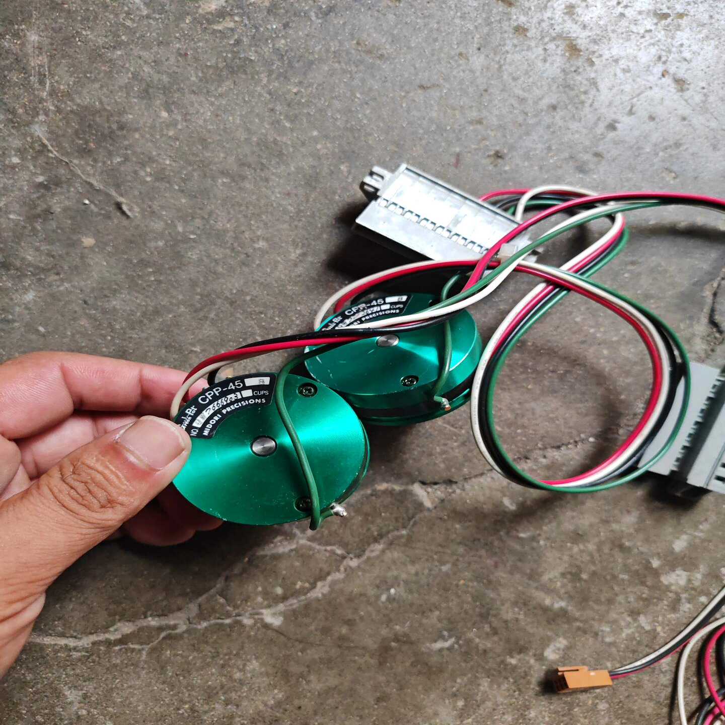 【请询价】MIDORI绿测器电位器型号CPP-45B-1K拆机