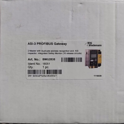 议价BWU2535，BihlWiedemann必威AS-i