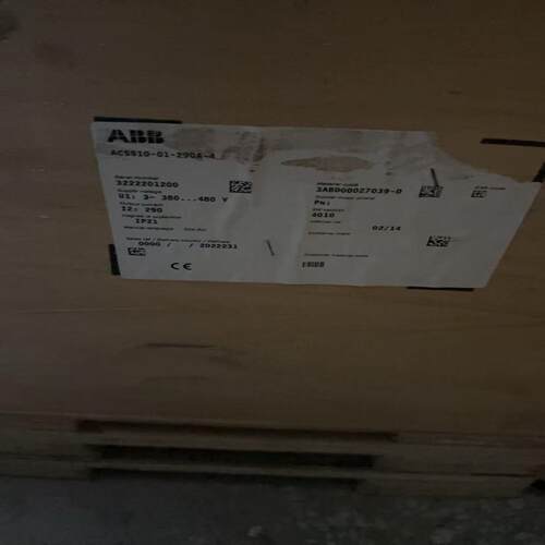ABB变频器未拆封acs510-01-290a-4一台~询价