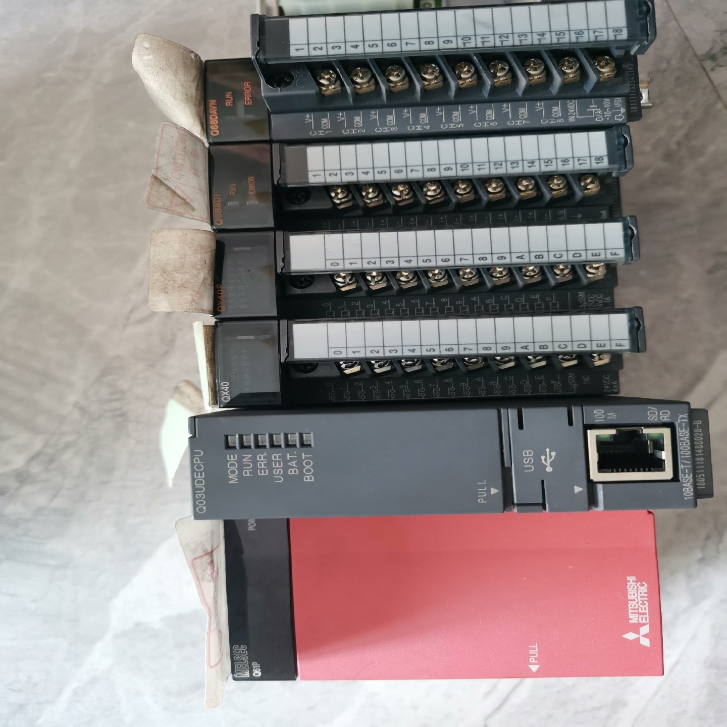 三菱PLC模一套，Q03UDECPU!【博航商行】