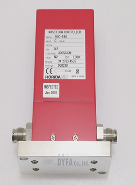 HORIBASTECSEC-E40300SCCMN2MASS流控制器MFC-I-3881L22