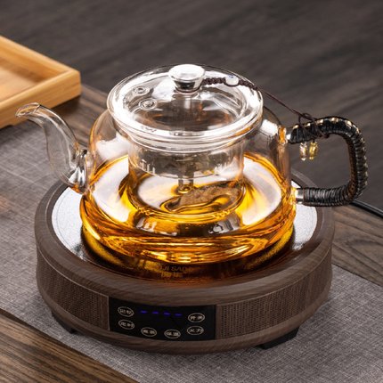 耐高温加厚玻璃2024新款蒸煮一体煮茶壶电陶炉泡茶专用烧水壶单壶
