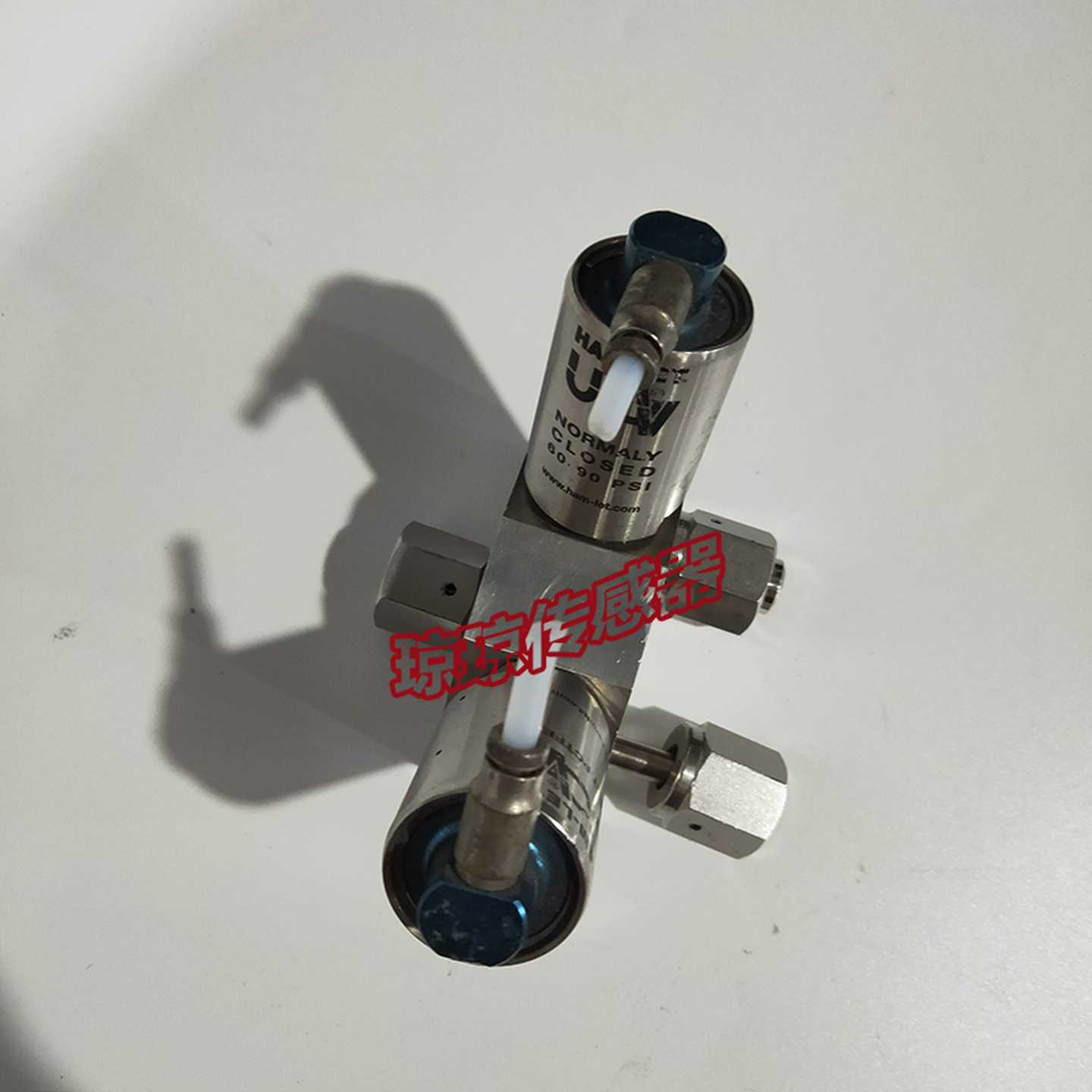 HAM-LETUCV哈姆雷特双头气动阀HMB21-4LKLCLC-GF4实物拍摄