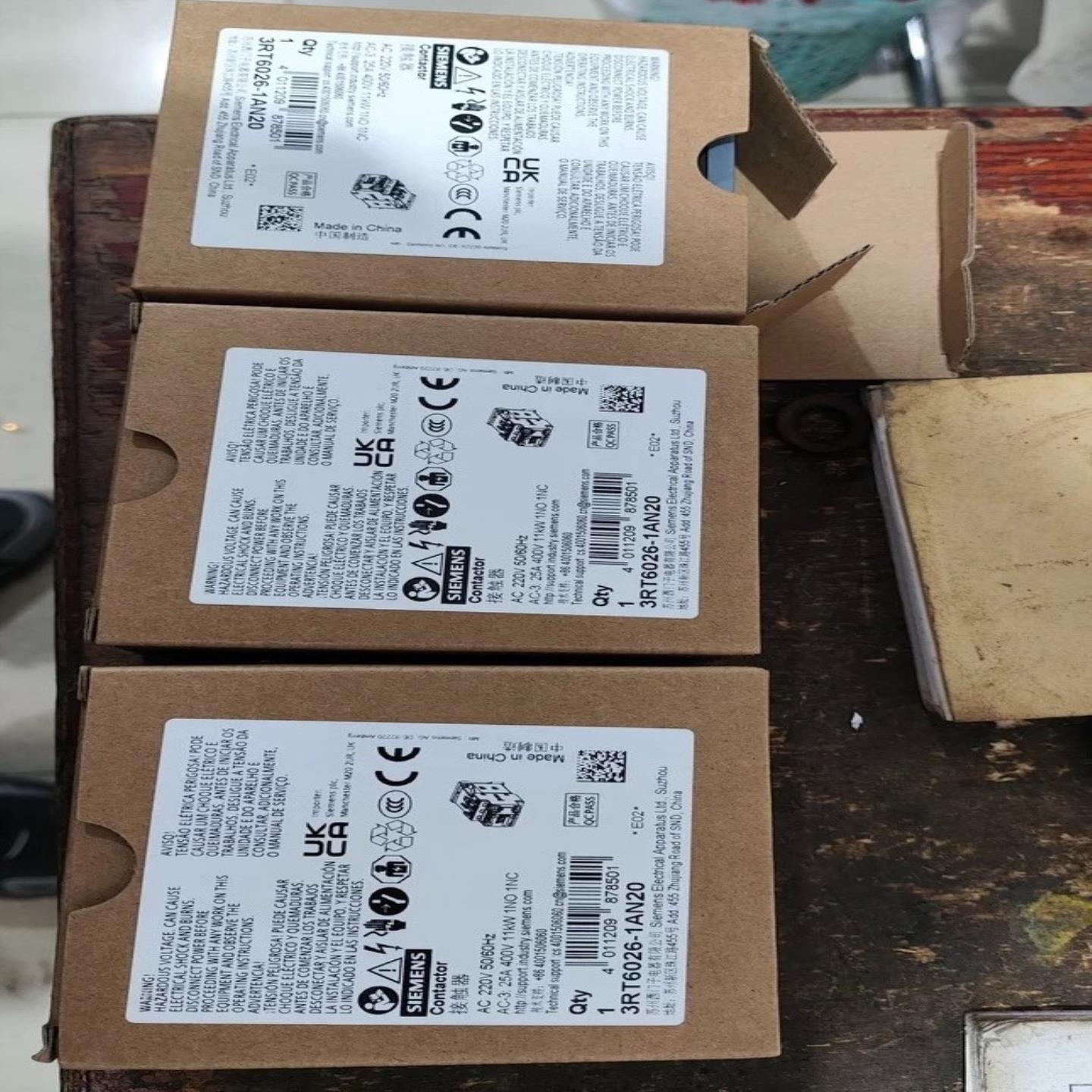 接触器3RT6026-1AN20~询价