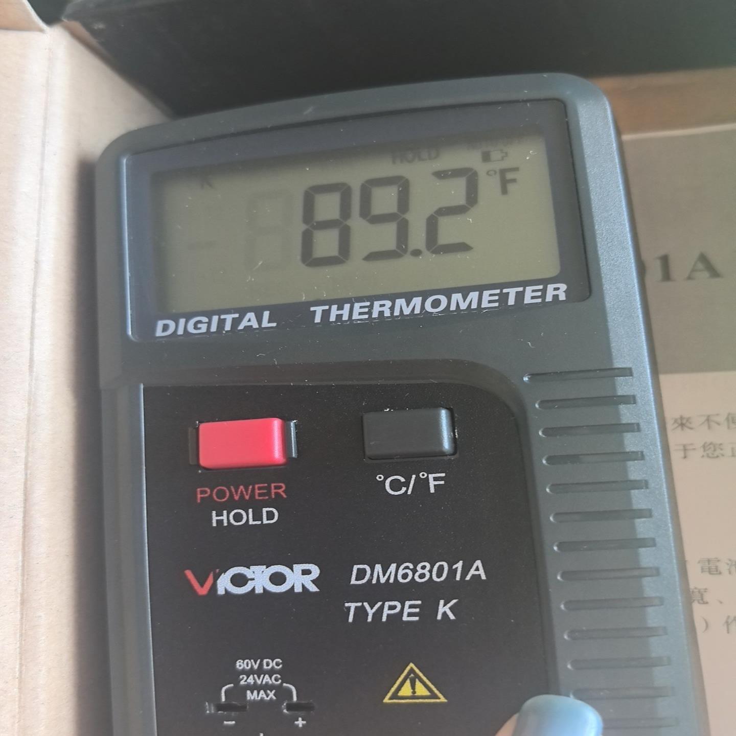 【请询价】胜利数字式温度计 DM6801A 热电偶温度计 温度计 测温