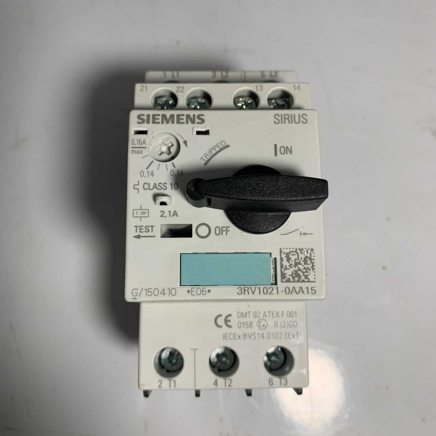 断路器3RV1021-0AA15一个没有包装询价