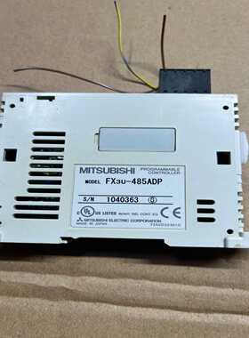 FX3U-485ADP模块，成色如图，功能正常拍前询价